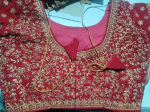 Give me Offer.Gorgeous Red &amp; Gold Lehenga Choli