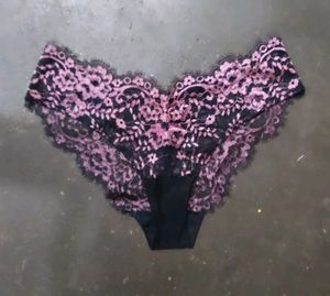 Lace Trimmed Bikini Panty