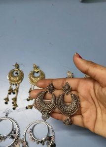 Boho Ethnic Earrings Set