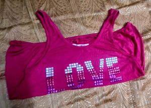 Ruffled LOVE Tank Top