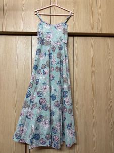 Floral Print Maxi Dress