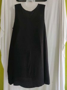 Fashion hub Sleeveless Black Top
