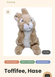 combo Cute Plush Bunny Toy(12cm) and baby hippo