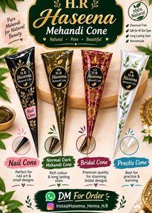 H.R. Haseena Mehandi Cones