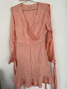 Peach Dress