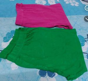 Solid Color Leggings/- Pack of 4