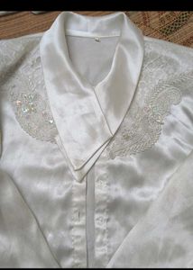 Satin top