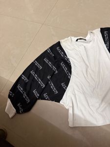 Unique Black &amp; White Graphic Tee