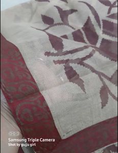 Elegant Floral Saree
