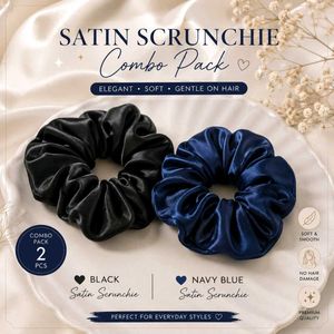 ✨ Satin Scrunchie Combo Pack ✨