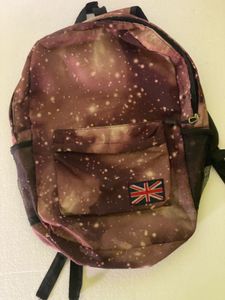 Galaxy Print Backpack