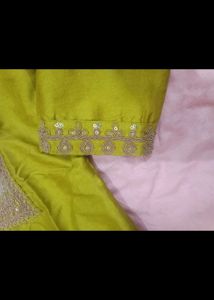 Primium Silk fabric kurti set