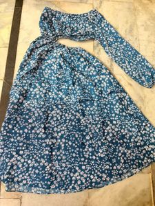stylish Floral Print dress