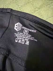 Black Athletic Leggings with Pockets