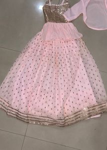 Beautiful Pink Lehenga Choli Set