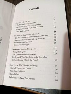The Subtle Art of Not Giving a F*ck Book