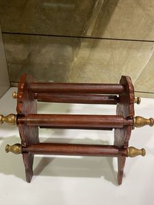 Vintage Wooden Bangle  Holder