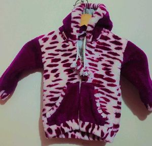 Purple🟣 Winter 2 Pcs Set For 6-9 Month Baby
