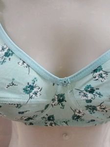 Floral Print Bra