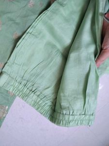 Elegant Green Kurta Set with Dupatta