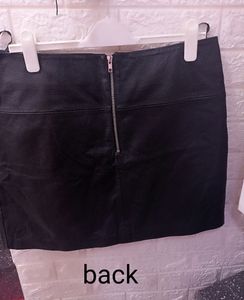 Pure Leather Skirt