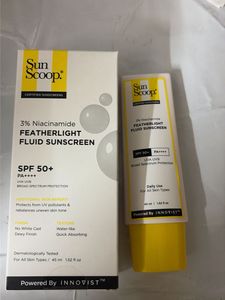 Sun Scoop Featherlight Fluid Sunscreen SPF 50+