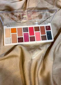 nude, glitter shimmer eyeshadow palette