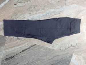 Gray Cropped Pants