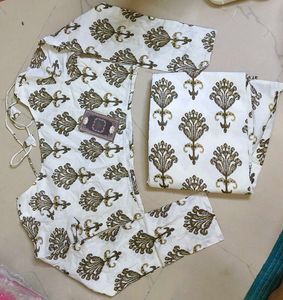 Nishorama Rekha Top &amp; Skirt Set