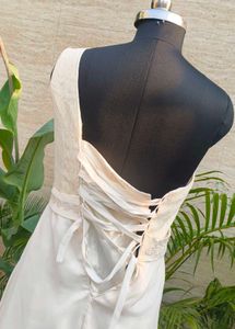 Elegant One-Shoulder Lace Dress