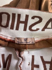 Fashion Elastic Waist Pants