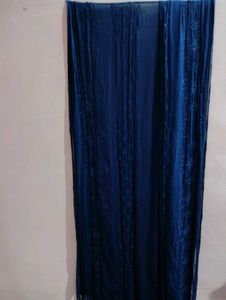 Elegant Navy Blue embroidered Dupatta