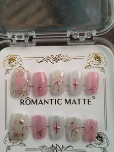 Romantic Matte Press-On Nails