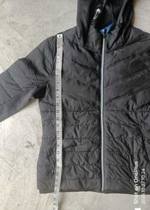 K-SWIESS Black Puffer Jacket with Hood OG