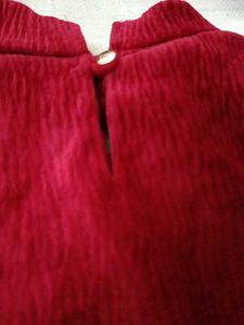 Red Velvet High-Low Top