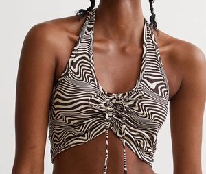 H&amp;m Short halterneck top