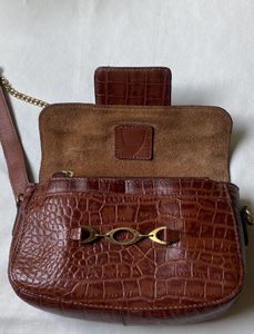 HIDE SIGN Brown Crossbody Bag
