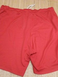 Red Athletic Shorts plus freebie