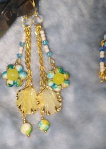 Bohemian Beaded Dangle Earrings