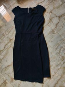 Elegant Navy Bodycon Dress