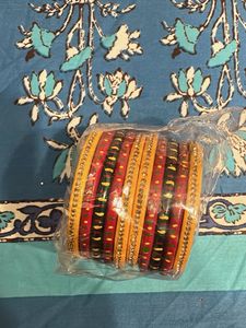 Colorful Traditional Bangles Set