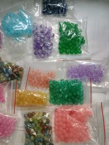 Assorted Craft Beads - Bulk Pack