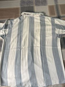 Striped Button-Down Shirt