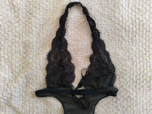 🖤 Victoria’s Secret black lace bodysuit