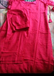 Suit Straight Pant Dupatta Set