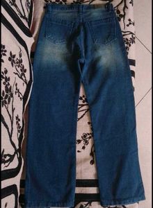 Blue Denim Jeans - Relaxed Fit
