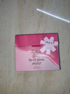 NEW Ruby's Organics set of 3  Lip oil gloss