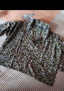 🎀leopard Printed Long Sleeve Top for women 🎀