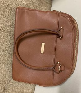 Brown Satchel Handbag