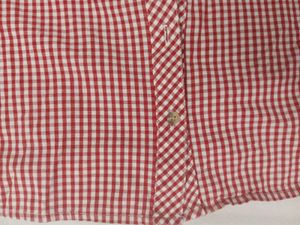 KAWAII  RED GINGHAM TOP